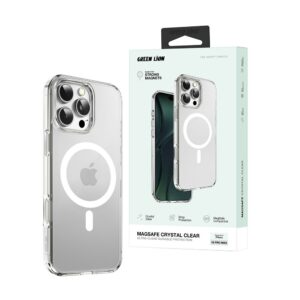 کاور موبایل گرین لاین مدل Magsafe Crystal Clear برای اپل iPhone 16 Pro Max